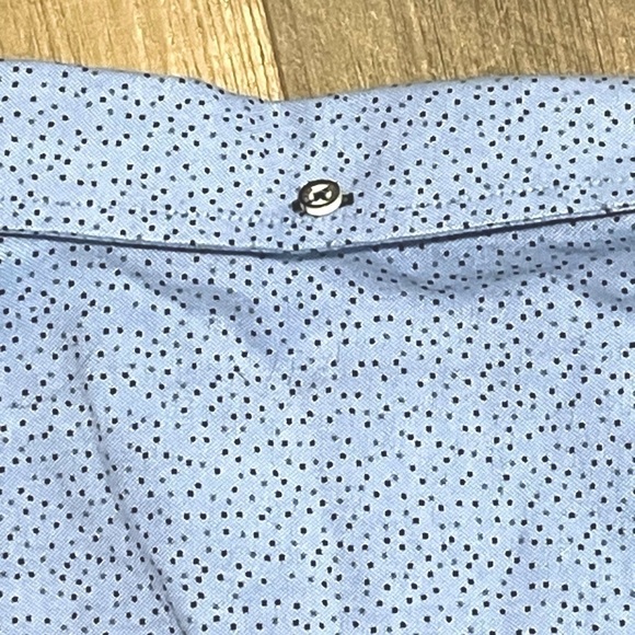 Nwt Carry Men’s Formal XXL slimfit button down 100% lightweight cotton shirt - Picture 9 of 9